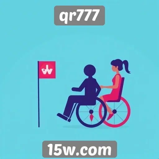 Acessibilidade e interface do site qr777 para jogadores