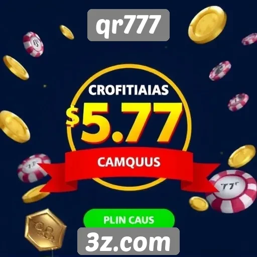 Promoções e bônus disponíveis no qr777